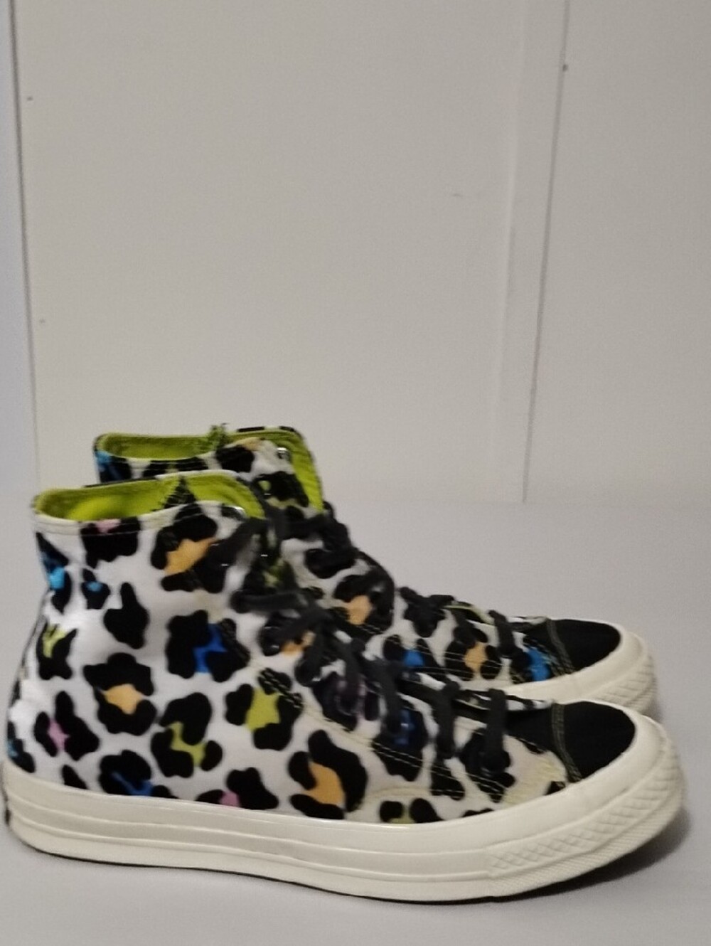 Converse Chuck‎ 70 High-Top Welcome To The Wild Velvet Multicolor Leopard Print - Picture 5 of 10